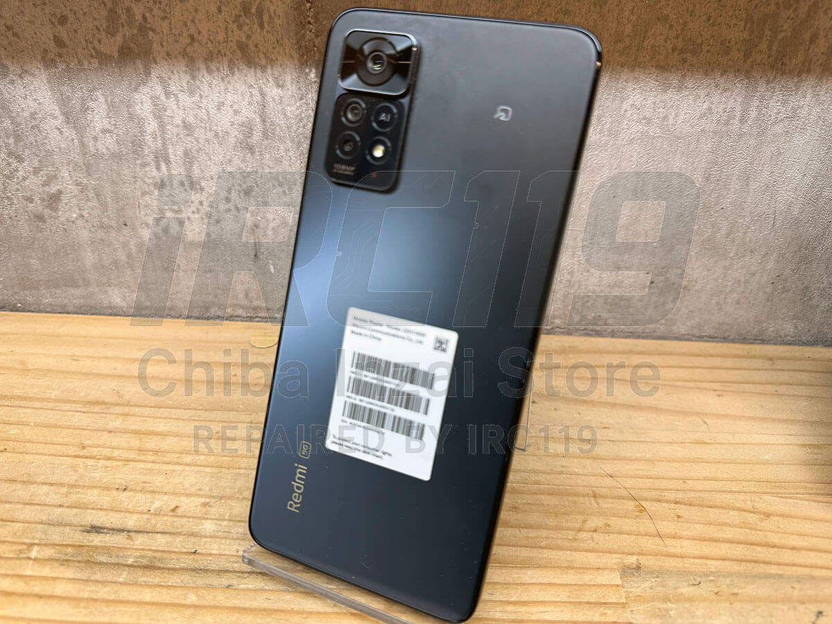 水没直後のRedmi Note 11 Pro
