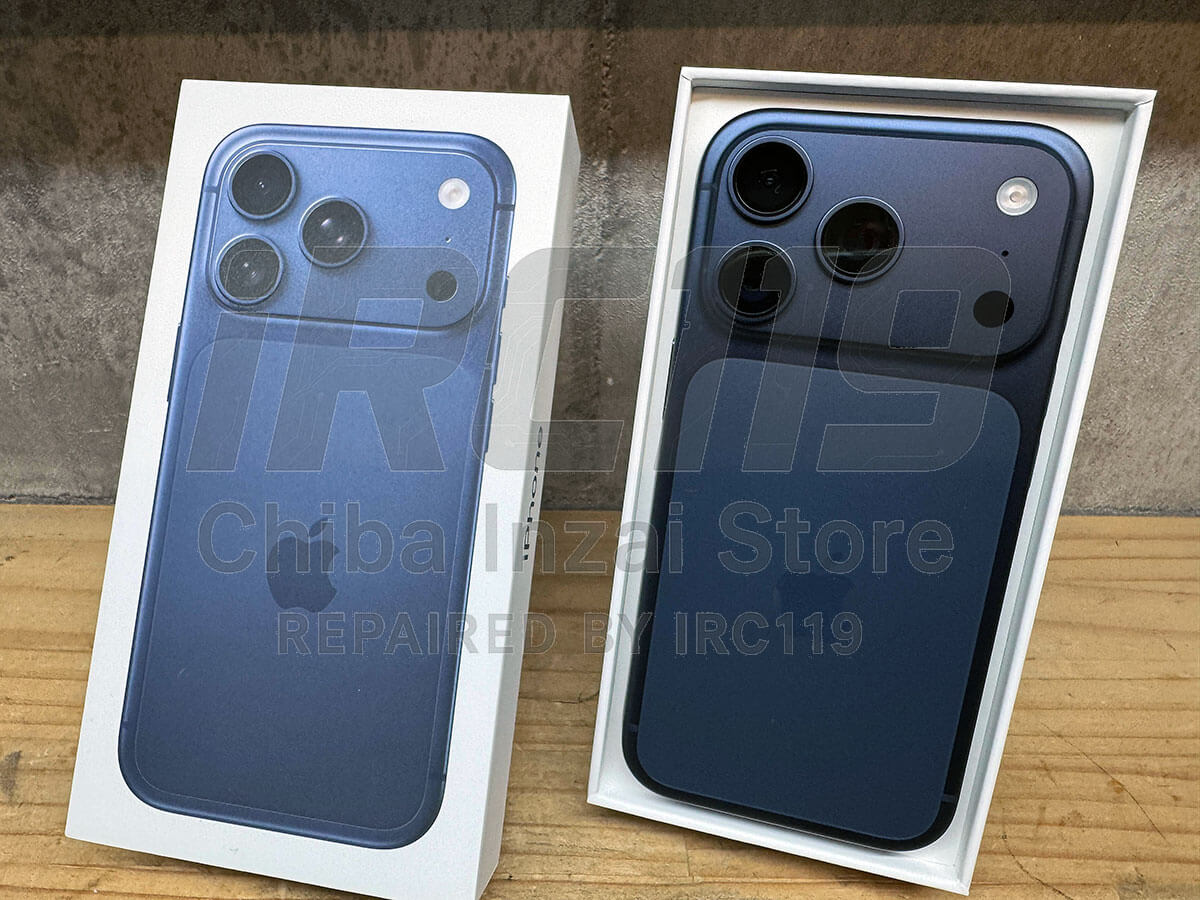 iPhone17 Pro ガラスコーティング施工後（正面寄り）
