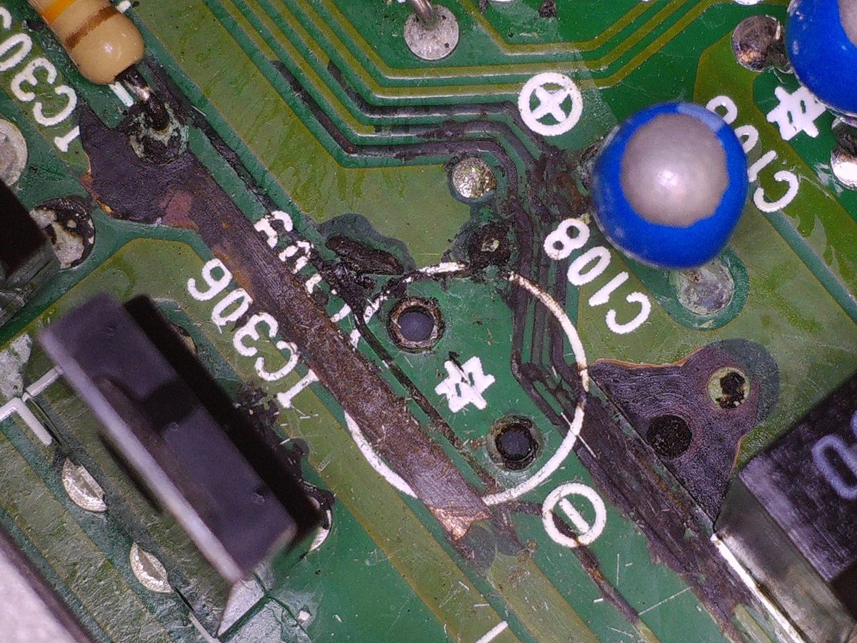 JZX81 ECU 腐食全体像